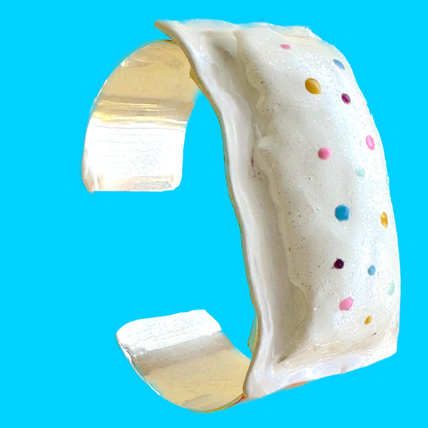 POP ART TART Sterling Silver CUFF