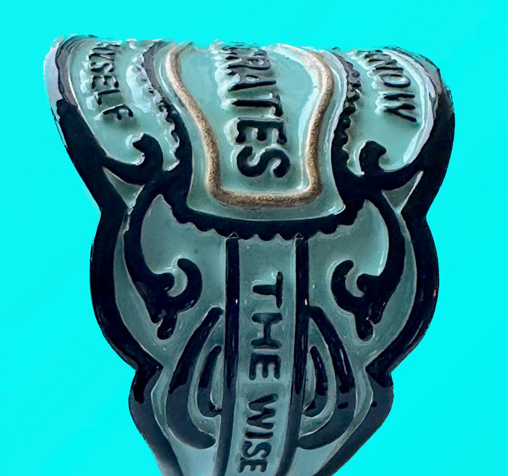 Know Thyself Sterling Silver Ring - Inspirational & Spiritual Quote Band (Sizes 4-15 Available)