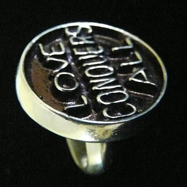 Love Conquers All Gumball Ring