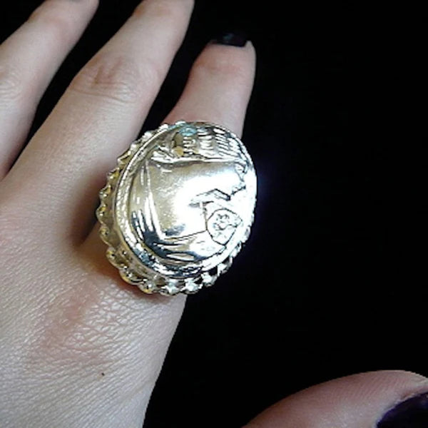 "Cameo Appearance"  Cocktail Ring