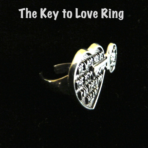 The Key to Love  Gumball Ring