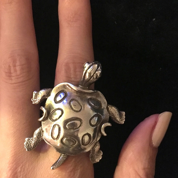 Mock Turtle Cocktail Ring