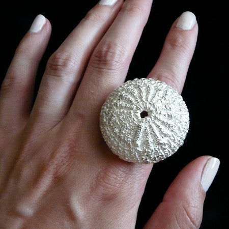 Braided Dome Cocktail Ring (Sea Urchin)