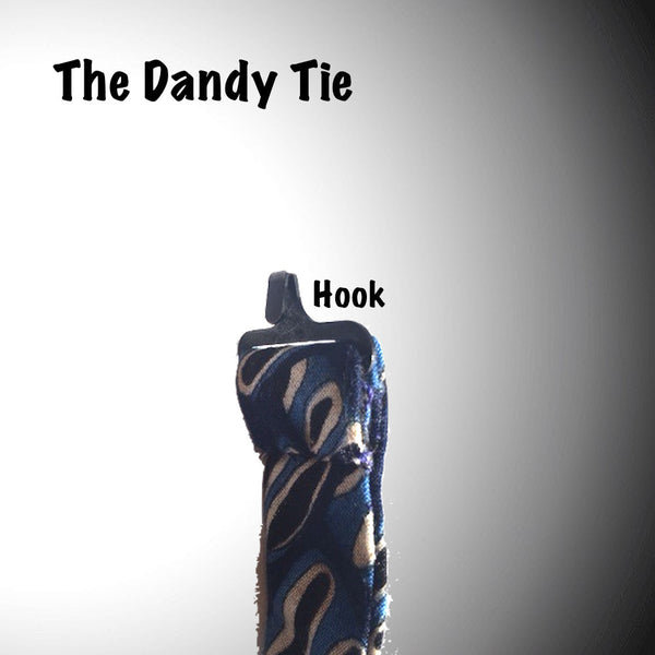 The Dandy Tie.  Each is a ONE OF A KIND and HANDMADE,by me, out of recycled neckties I handpick because of their texture or color or print. Created for men AND women, and designed to be worn for a lifetime, because of their timeless elegance, you are guaranteed to never see another like yours. Completely adjustable, the Dandy Tie is meant to be worn with or without a shirt. Use your own imagination!